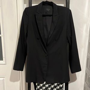 Theory classic black wool blazer